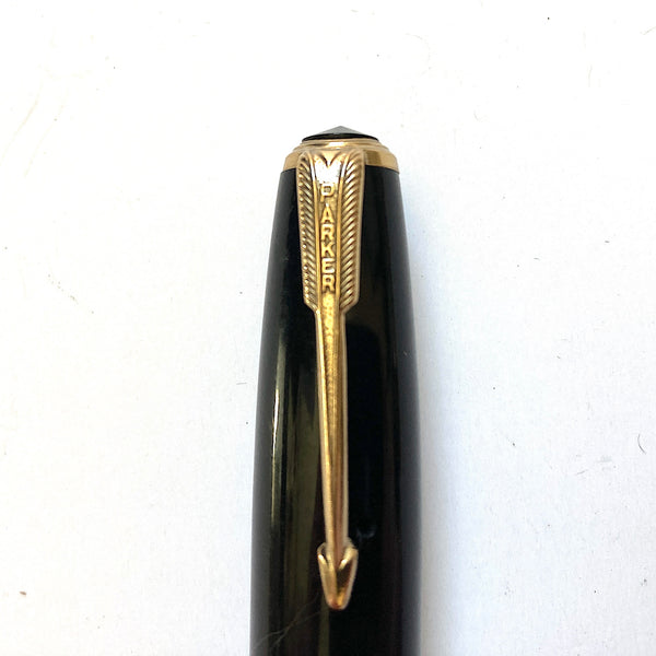 Parker Vacumatic BLACK OPAQUE CAP TWIN BAND Cap Band STANDARD Size USA