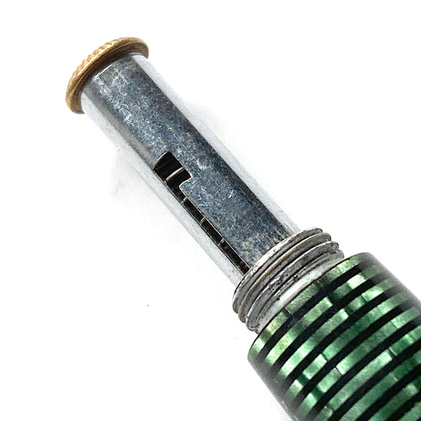 Parker Vacumatic EMERALD PEARL Barrel and LOCKDOWN PUMP SLENDER USA
