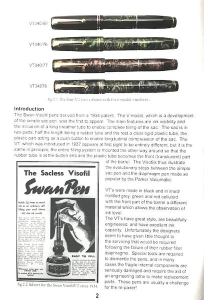 Swan Visofil Pen Repair Manual