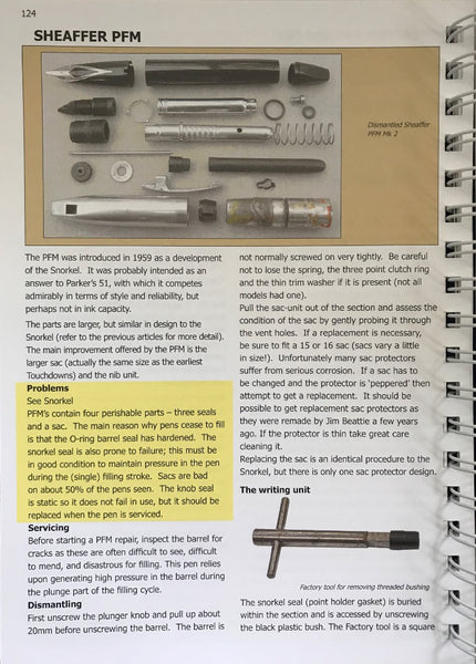 Pen Repair Book 4th Edition. Marshall and Oldfield