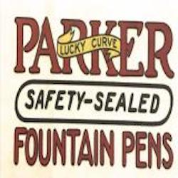 Parker Lucky Curve and Other Parker Button Fill Pens Sacs and Parts