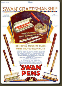 Swan Pen Ink Sacs and Parts