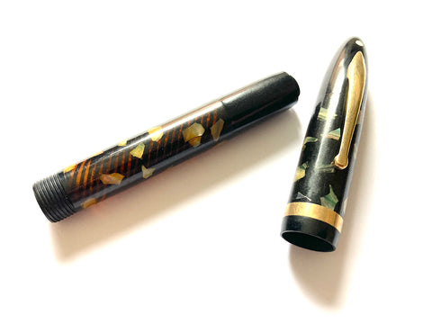 Sheaffer Vac/Plunge fill Barrel and Cap ABALONE