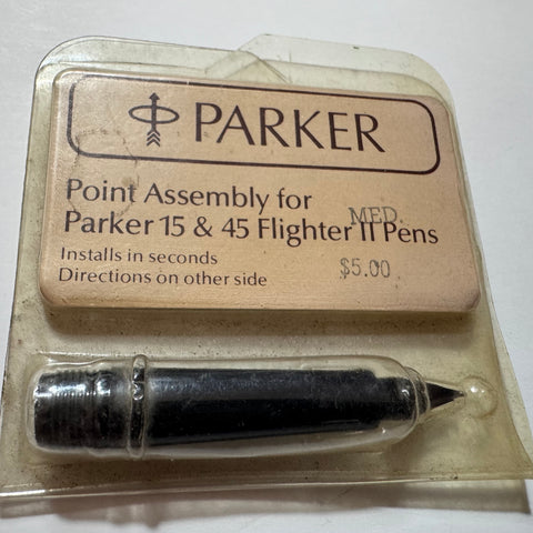 Parker 45 FLIGHTER mk II / Parker 15 Nib Assembly MEDIUM