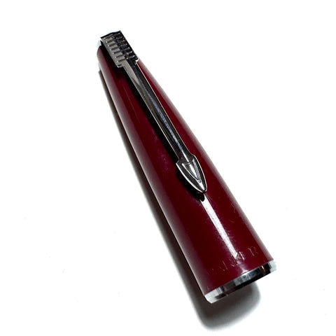 Parker 45 Cap Chrome Trim Maroon / Burgundy