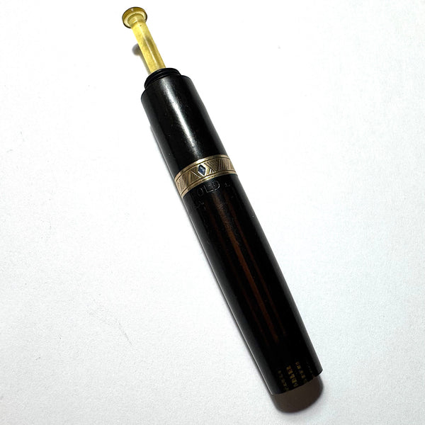 Parker Vacumatic DESK PEN BLUE DIAMOND BARREL C 1938