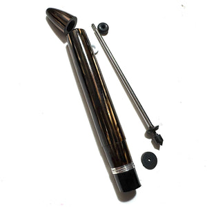 Sheaffer Vac/Plunge fill Barrel, End Cap and Plunger Rod 1250 Model Golden Brown