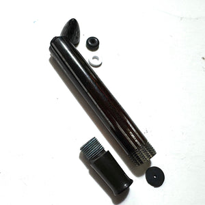 Sheaffer Vac/Plunge fill Barrel and End Cap and Section 350 Short Model. Grey Pearl.