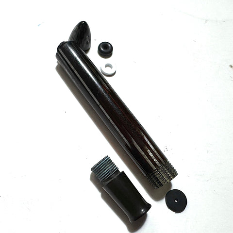 Sheaffer Vac/Plunge fill Barrel and End Cap and Section 350 Short Model. Grey Pearl.