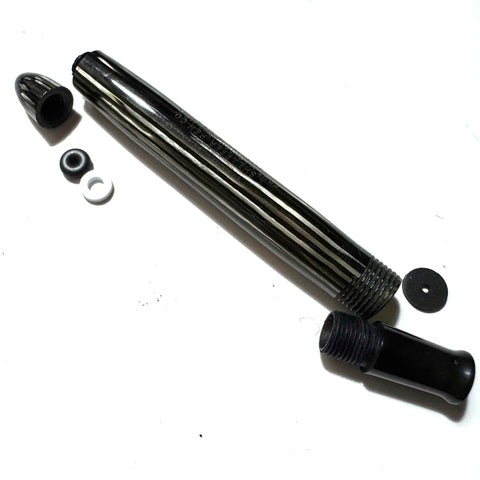 Sheaffer Vac/Plunge fill Barrel and End Cap and Section 350 Long Model. Grey Pearl.
