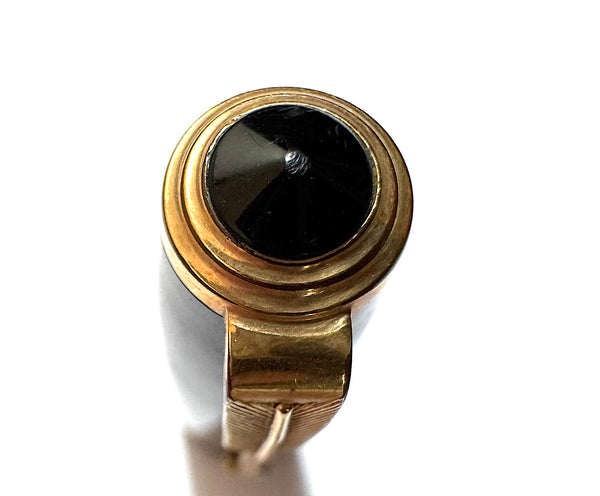 Parker Vacumatic Cap Burgundy Pearl Triple Cap Bands Small / Demi Size