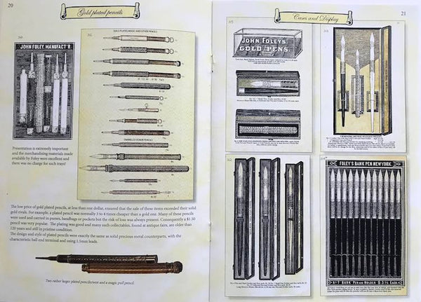 History of Foley’s Gold Pens