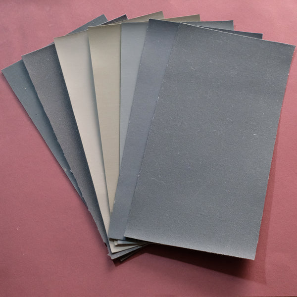 Micro-Mesh Polishing Sheets (3 x 6 inches) Assorted Grits