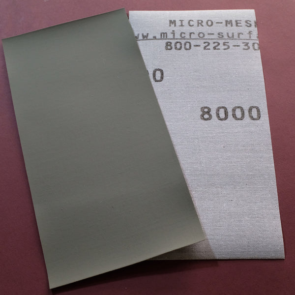 Micro-Mesh Polishing Sheets (3 x 6 inches) Assorted Grits